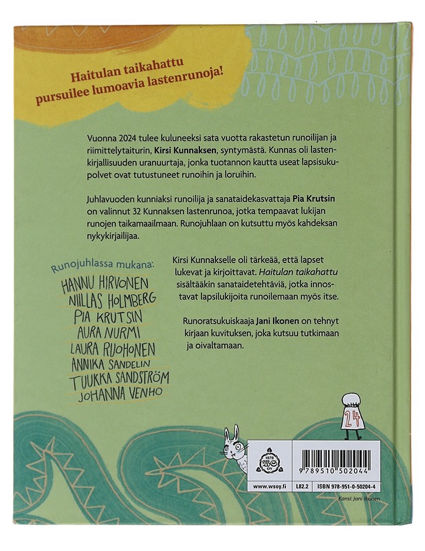 Haitulan taikahattu - Kunnas, Kirsi - Lastenkirjat - 10105482229 - 1