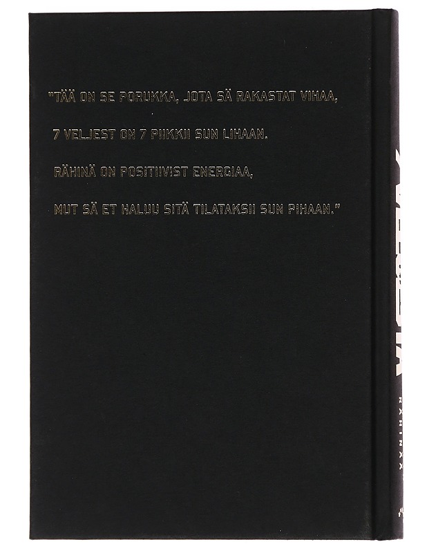 7 veljestä: 20 vuotta Rähinää - Mikko Aaltonen - Musiikki- ja elokuvakirjat - 10105482267 - 1