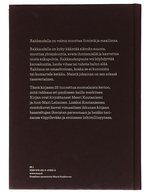 Rakkaus - Koutaniemi, Meeri, Leinonen, Ann-Mari - Elämäkerrat ja muistelmat - 10105482269 - 1