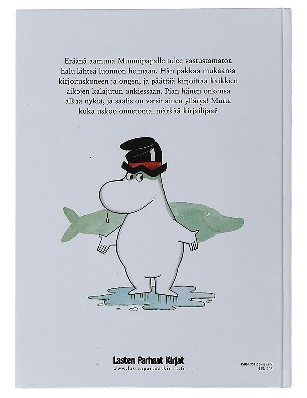 Muumi ja uskomaton kalareissu - Sonesson, Harald - Lastenkirjat - 10105482321 - 1