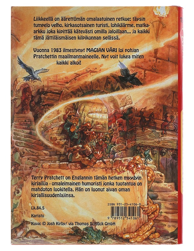 Magian väri - Pratchett, Terry - Fantasia- ja scifi - 10105482325 - 1