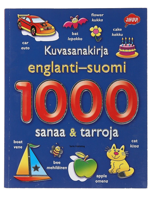 Kuvasanakirja englanti-suomi : 1000 sanaa & tarroja - Friman, Laura - Lastenkirjat - 10105482336 - 0