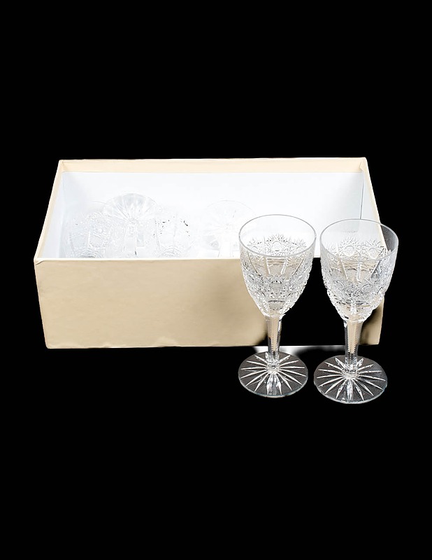 Kristallilasit, 6 kpl - Lasit - 10105482366 - 0