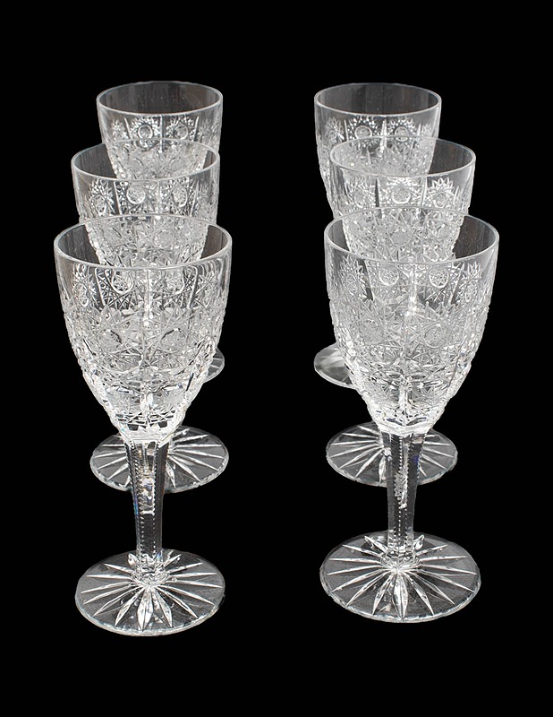 Kristallilasit, 6 kpl - Lasit - 10105482366 - 1