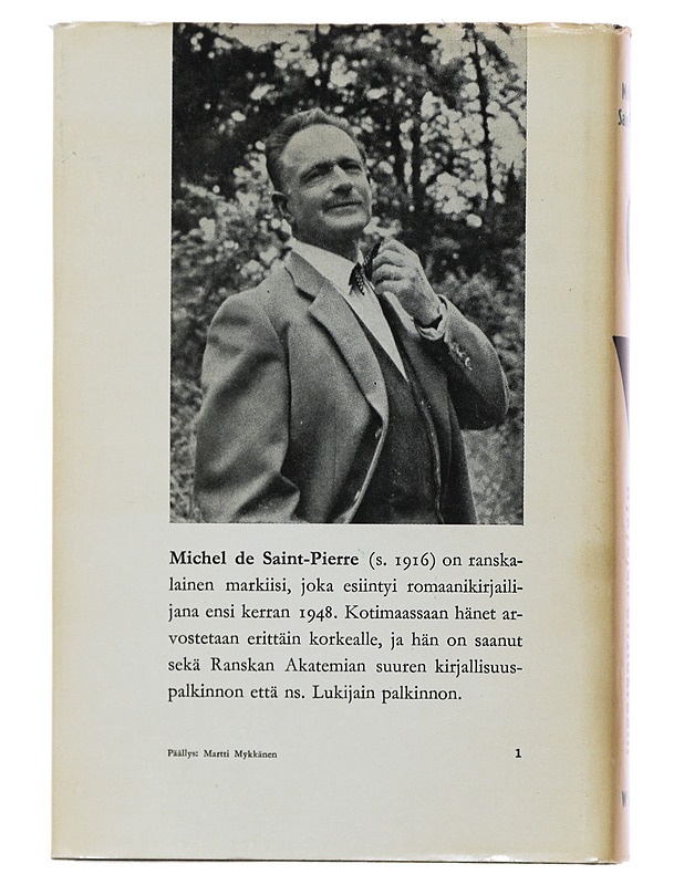 Nykyajan aristokraatit - Michel de Saint-Pierre - Romaanit ja novellit - 10105482369 - 1