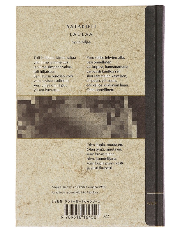 SARJOJA : RUNOJA - AARO HELLAAKOSKI - Runot ja näytelmät - 10105482396 - 1