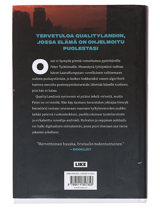 QualityLand - Kling, Marc-Uwe - Fantasia- ja scifi - 10105482463 - 1