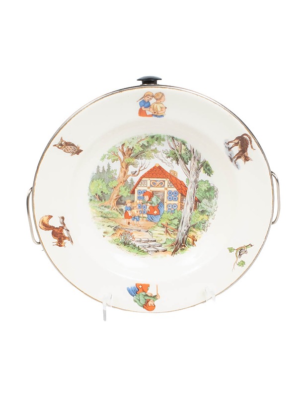 Hannu ja Kerttu lastenlautanen vesisäiliöllä - Lautaset ja kulhot - 10105482480 - 2