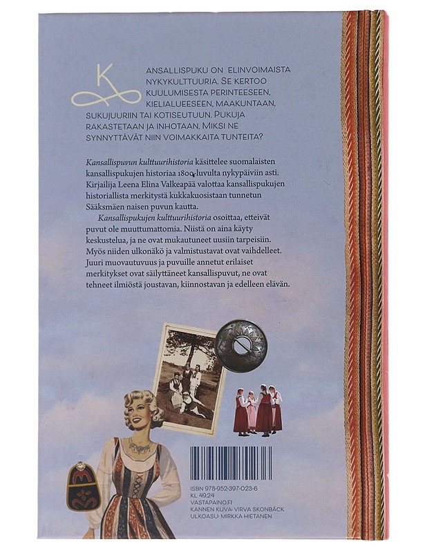 Kansallispuvun kulttuurihistoria - Valkeapää, Leena - Historiakirjat - 10105482492 - 1