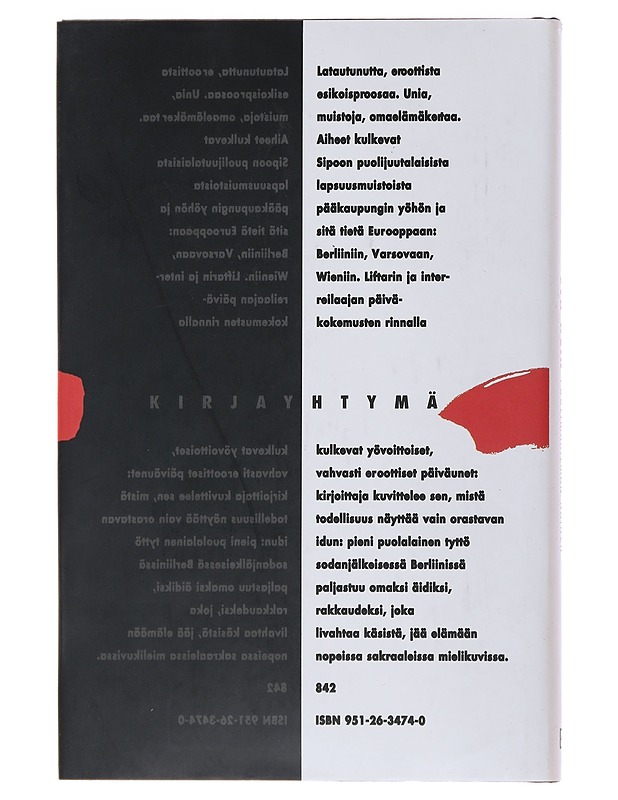 Puolimaailman nainen : kirjallinen omakuva - Eva Wein - Romaanit ja novellit - 10105482512 - 1