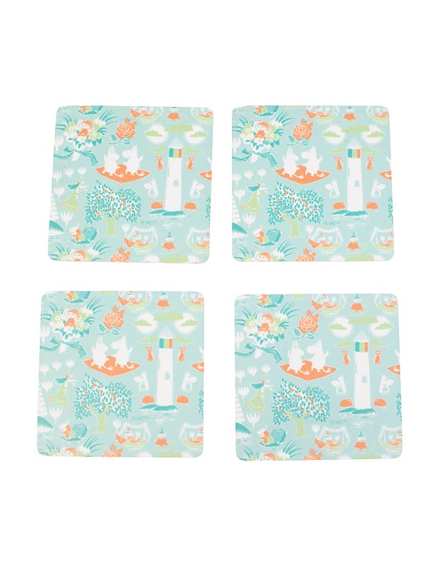 MOOMIN lasinalunen, 4 kpl - Muut astiat - 10105482521 - 0