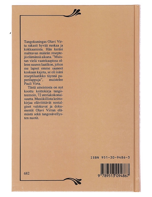 Keittiötango : Olavi Virran kootut herkut - Pethman, Eila - Ruokakirjat - 10105482543 - 1