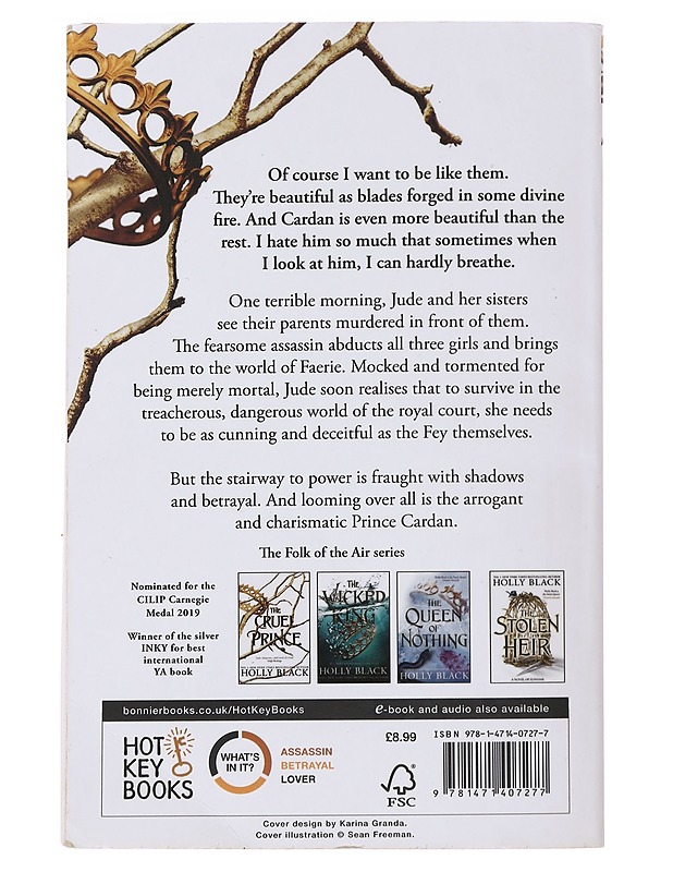 The cruel prince - Holly Black - Fantasia- ja scifi - 10105482551 - 1