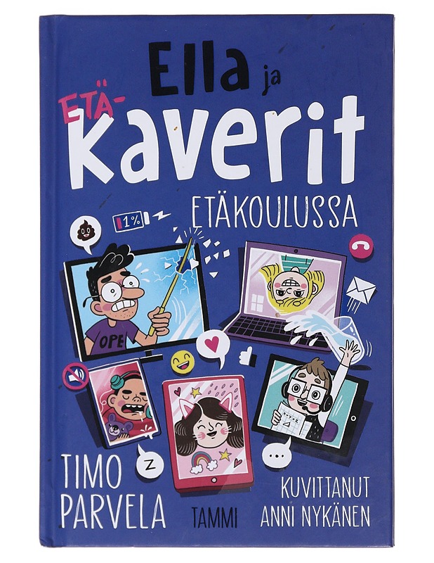 Ella ja kaverit etäkoulussa - Parvela, Timo - Lastenkirjat - 10105482550 - 0