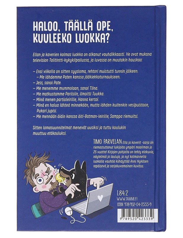 Ella ja kaverit etäkoulussa - Parvela, Timo - Lastenkirjat - 10105482550 - 1