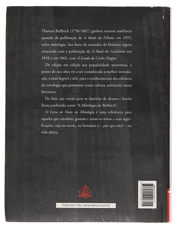 O Livro se Ouro da Mitologia: Historia de deuses e heróis - Thomas Bulfinch - Taide- ja kulttuurikirjat - 10105482559 - 1