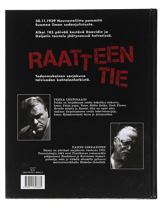 Raatteen tie - Lehtosaari, Pekka, Lukkarinen, Hannu - Sarjakuvat - 10105482564 - 1