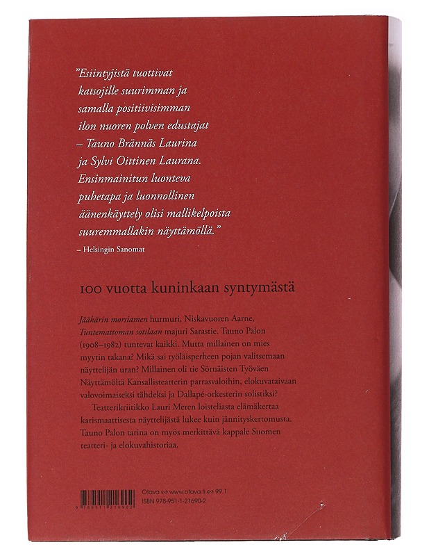 Tauno Palo - Meri, Lauri - Elämäkerrat ja muistelmat - 10105482593 - 1