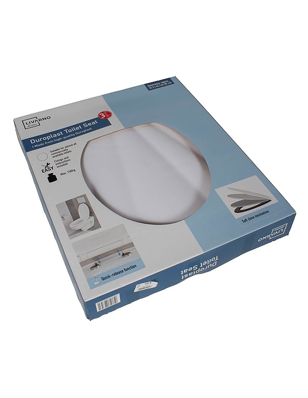 LIVARNO Duroplast wc-istuin - Rakennustarvikkeet - 10105482615 - 0