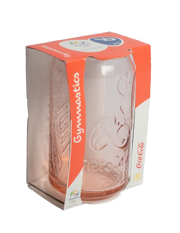 MCDONALD'S Coca-Cola Limited Edition 2016 Gymnastics juomalasi - Lasit - 10105482625 - 0