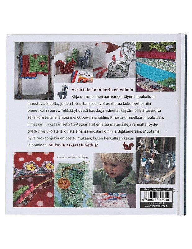 Askartelun uudet ideat : tekemisen iloa koko perheelle - Barnholt, Hege - Tietokirjat ja oppaat - 10105482681 - 1