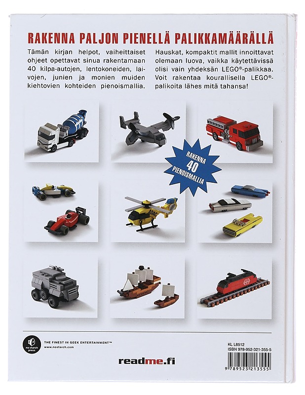 Lego-kirja : rakenna uskomattoman tarkkoja pienoismalleja - Zamboni, Mattia - Nuorten kirjat - 10105482687 - 1