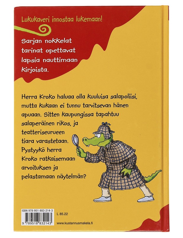 Herra Kroko etsivänä - Rodgers, Frank - Lastenkirjat - 10105482692 - 1