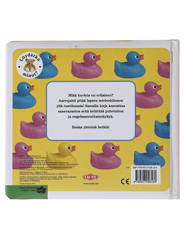 Pienten aarrejahti - [suomenkielinen teksti: Tactic publishing] - Lastenkirjat - 10105482700 - 1