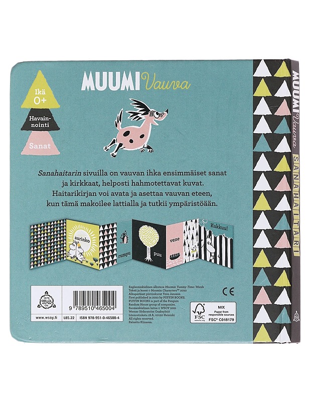 Muumi vauva : sanahaitari - Jansson, Tove - Lastenkirjat - 10105482709 - 1