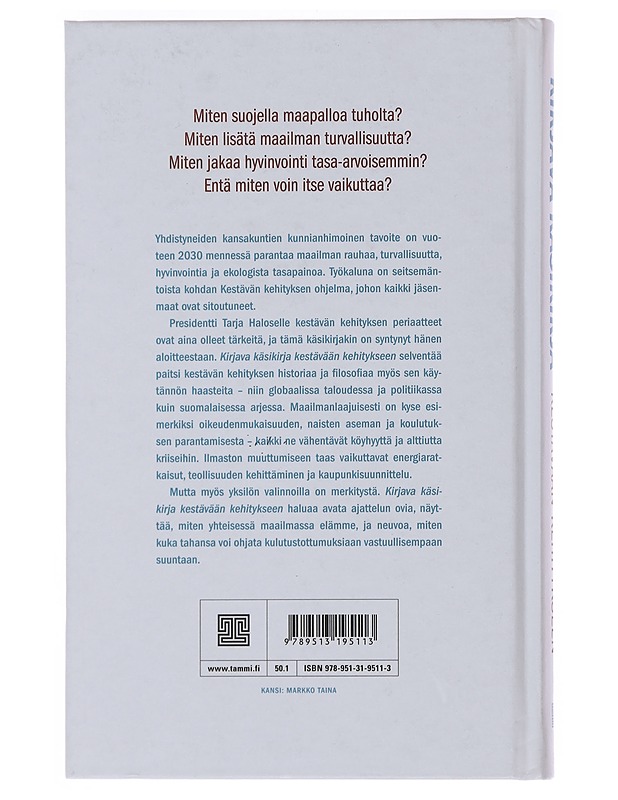 Kirjava käsikirja kestävään kehitykseen - Sojamo, Suvi - Tietokirjat ja oppaat - 10105482712 - 1