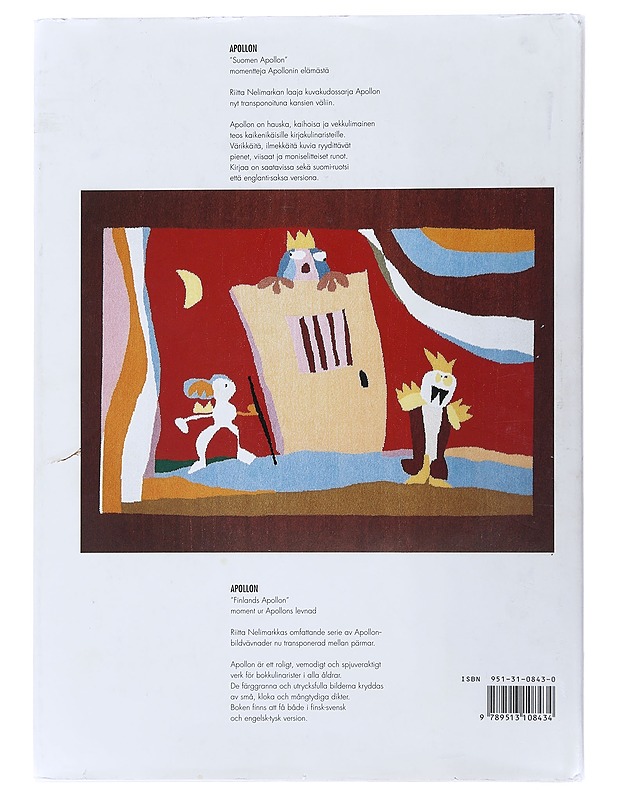 Apollon - Riitta Nelimarkka - Taide- ja kulttuurikirjat - 10105482720 - 1