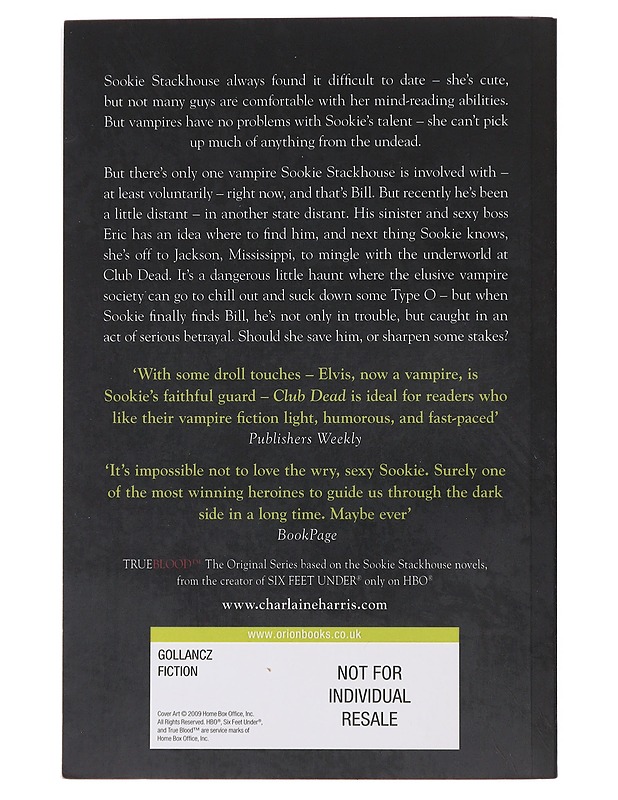 Club dead - Charlaine Harris - Fantasia- ja scifi - 10105482730 - 1