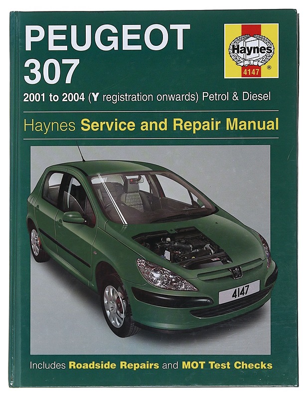 Peugeot 307 service and repair manual - Martynn Randall - Tietokirjat ja oppaat - 10105482757 - 0
