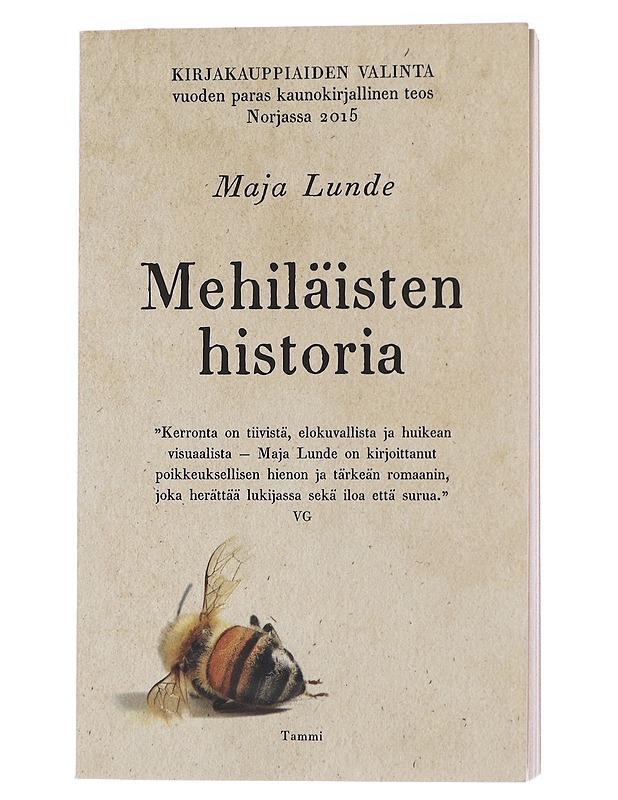 Mehiläisten historia - Lunde, Maja - Romaanit ja novellit - 10105482776 - 0