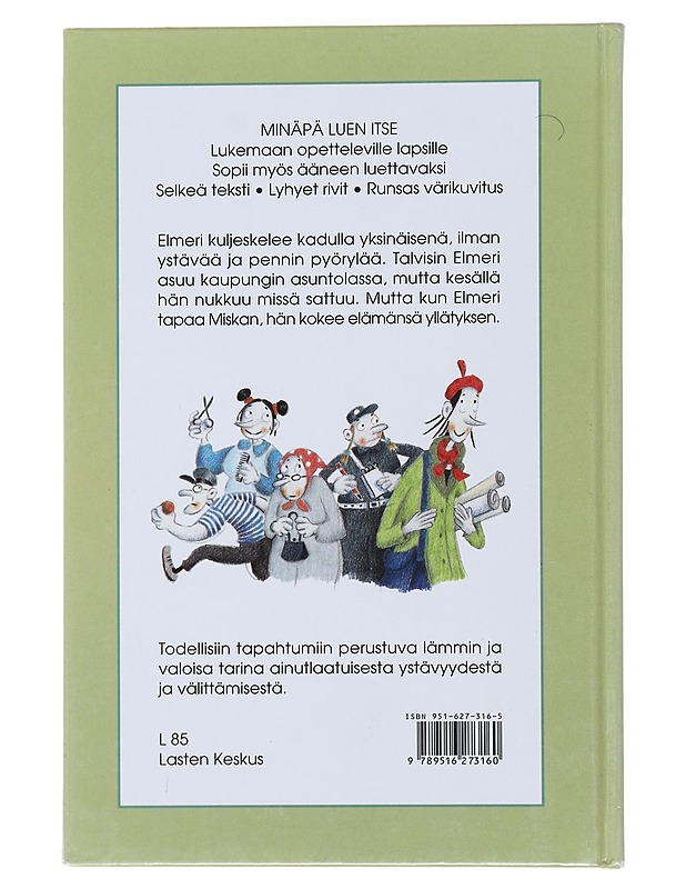 Elmeri - Orvola, Mirja - Lastenkirjat - 10105482792 - 1