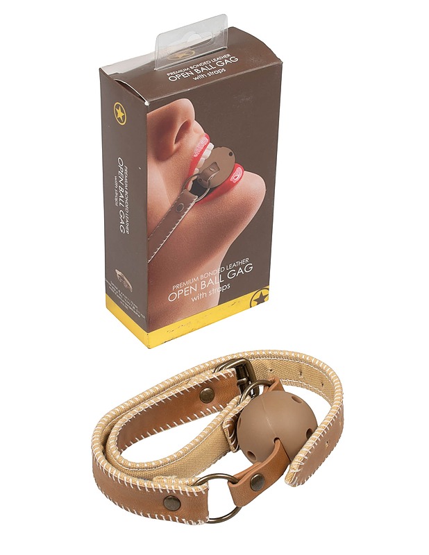 OUCH! Open Ball Gag suupallo - Muut urheiluvälineet ja vapaa-aika - 10105482837 - 0