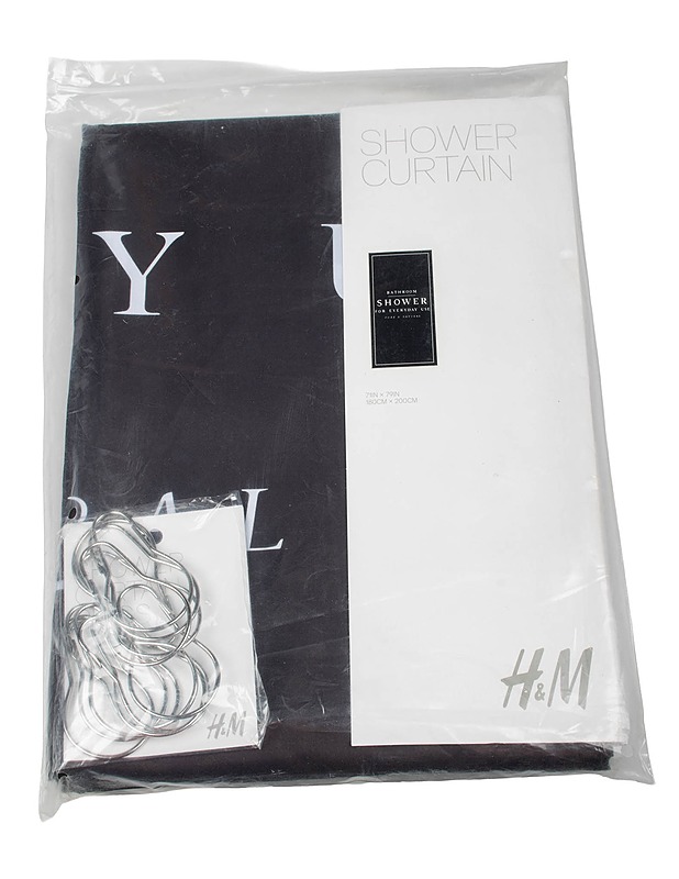 H&M suihkuverho, 180x200 cm - Verhot ja kapat - 10105482840 - 0