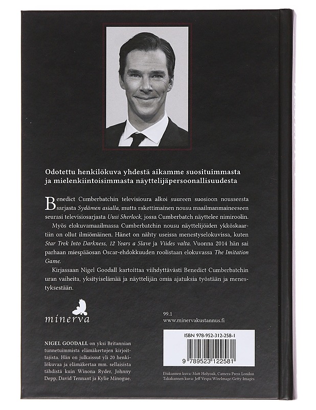 Benedict Cumberbatch : henkilökuva - Goodall, Nigel - Musiikki- ja elokuvakirjat - 10105482848 - 1