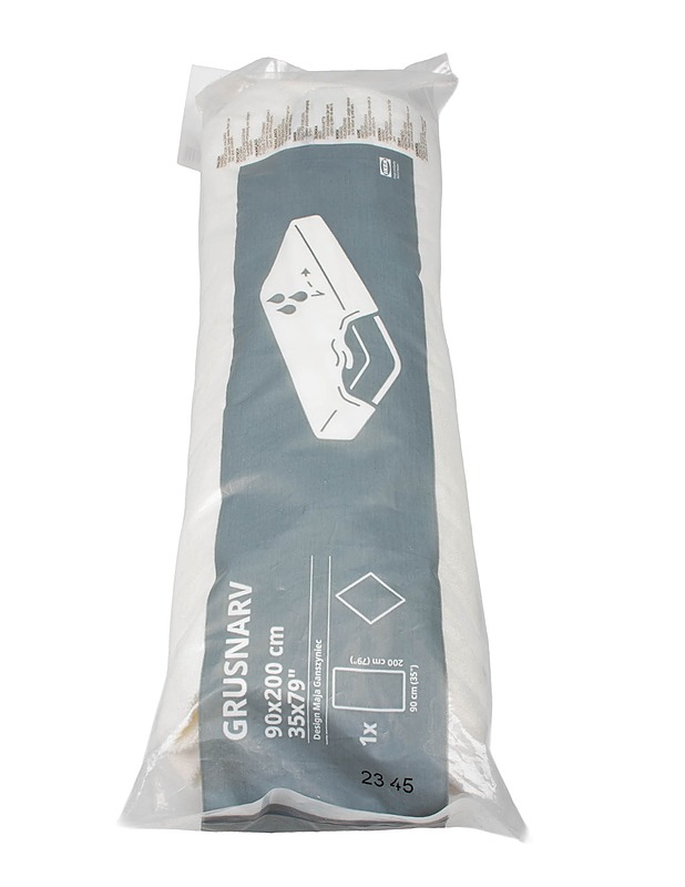 IKEA GRUSNARV patjansuojus, 90 x 200 cm - Tyynyt ja peitot - 10105482862 - 0