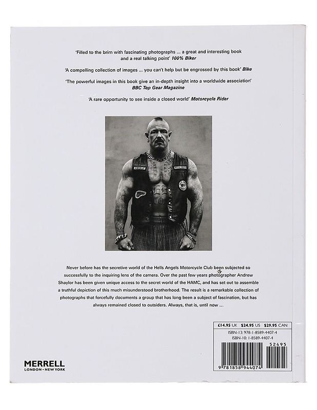 Hells angels motorcycle club - Andrew Shaylor - Taide- ja kulttuurikirjat - 10105482890 - 1