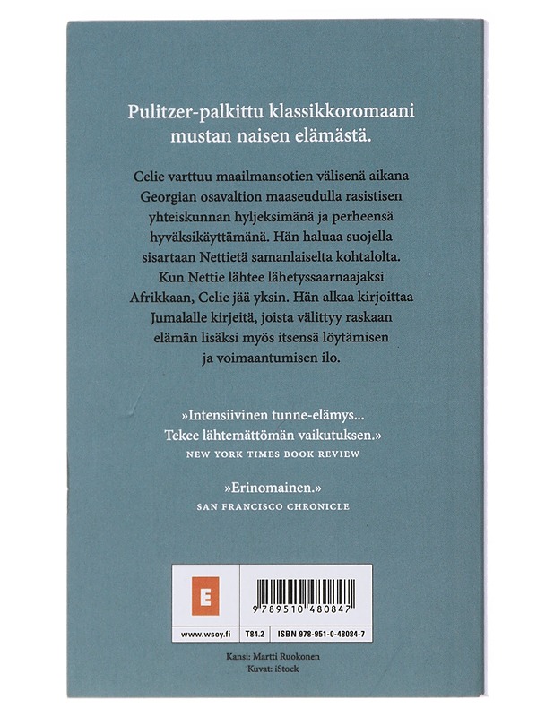 Häivähdys purppuraa - Walker, Alice - Romaanit ja novellit - 10105482909 - 1