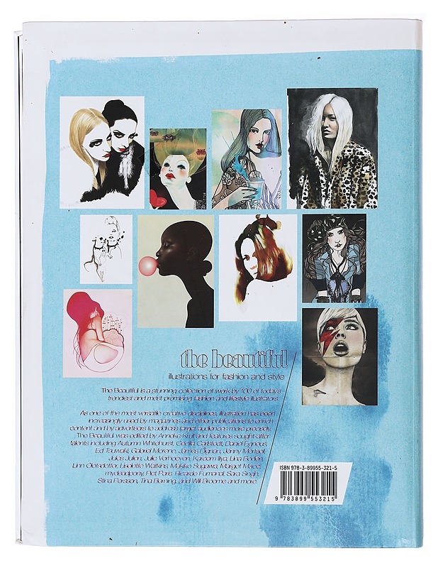 The beautiful: Illustrations for fashion and style - Anneke Krull - Taide- ja kulttuurikirjat - 10105482915 - 1