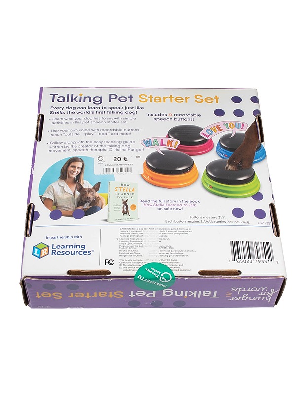 LEARNING RESOURCES Talking Pet Starter Set puhepainikkeet - Lemmikkitarvikkeet - 10105482918 - 1