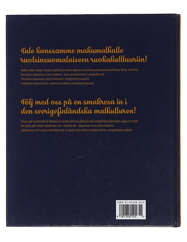 Oma maa mustikka vårt blåbärsland: Ruotsinsuomalainen ruokakirja - Ruotsinsuomalaisten keskusliito - Ruokakirjat - 10105482937 - 1