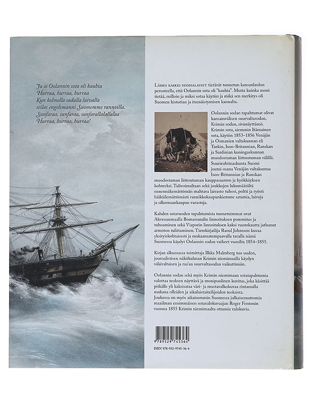 Kauhia Oolannin sota : Krimin sota Suomessa 1854-1855 - Johnsson, Raoul - Historiakirjat - 10105482962 - 1