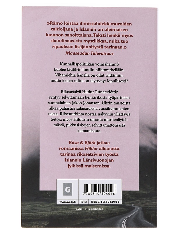 Rósa & Björk - Satu Rämö - Jännitys ja dekkarit - 10105482965 - 1