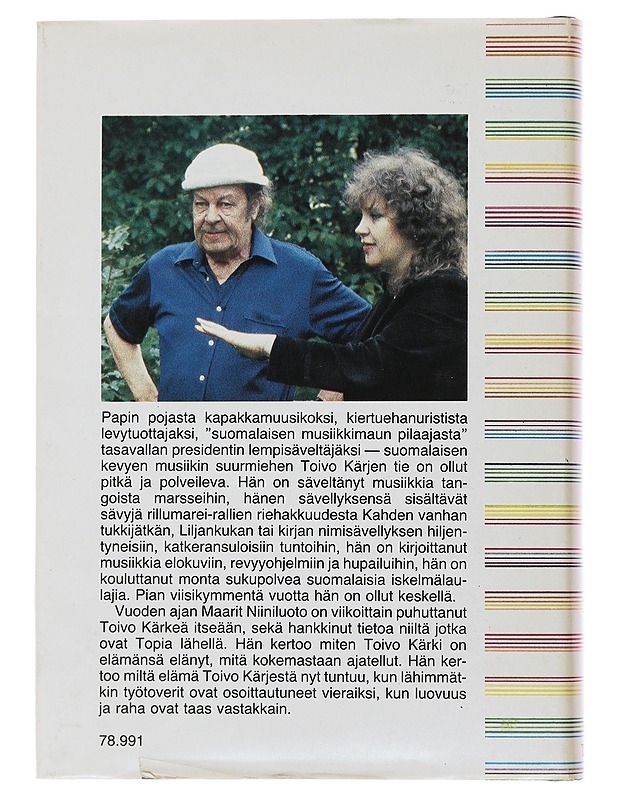 Siks oon mä suruinen - Kärki, Toivo - Elämäkerrat ja muistelmat - 10105483018 - 1