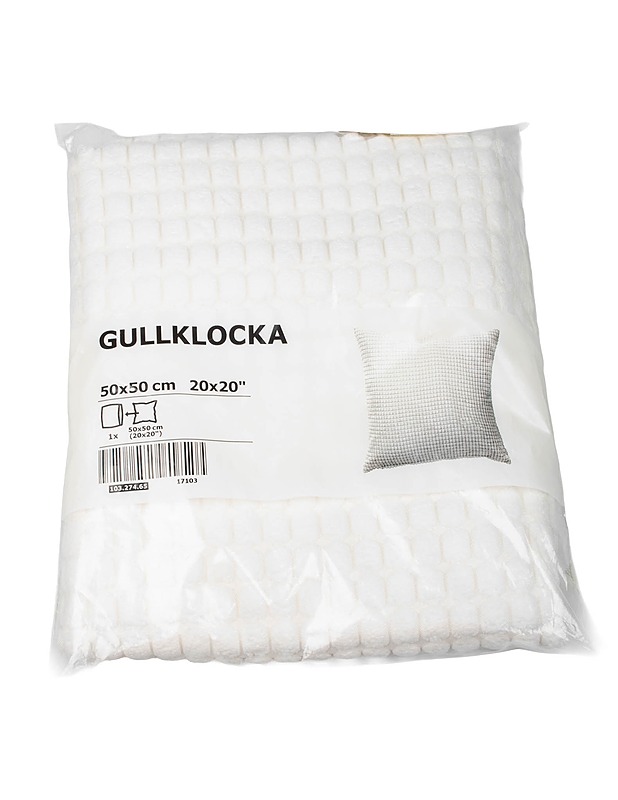IKEA GULLKLOCKA tyynynpäällinen, 20 x 20 cm - Tyynyt ja peitot - 10105483057 - 0