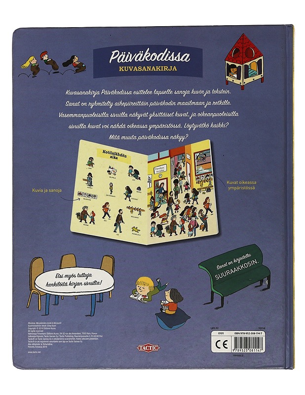 Päiväkodissa : kuvasanakirja - Clavelet, Magali - Lastenkirjat - 10105483059 - 1