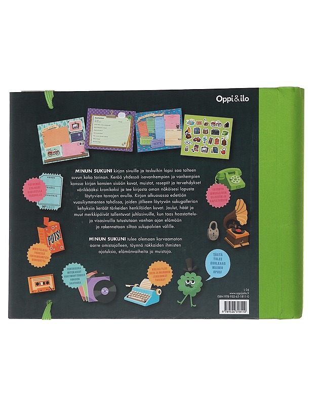 Minun sukuni : Kootut sukukronikat - Savio, Mari - Tietokirjat ja oppaat - 10105483062 - 1